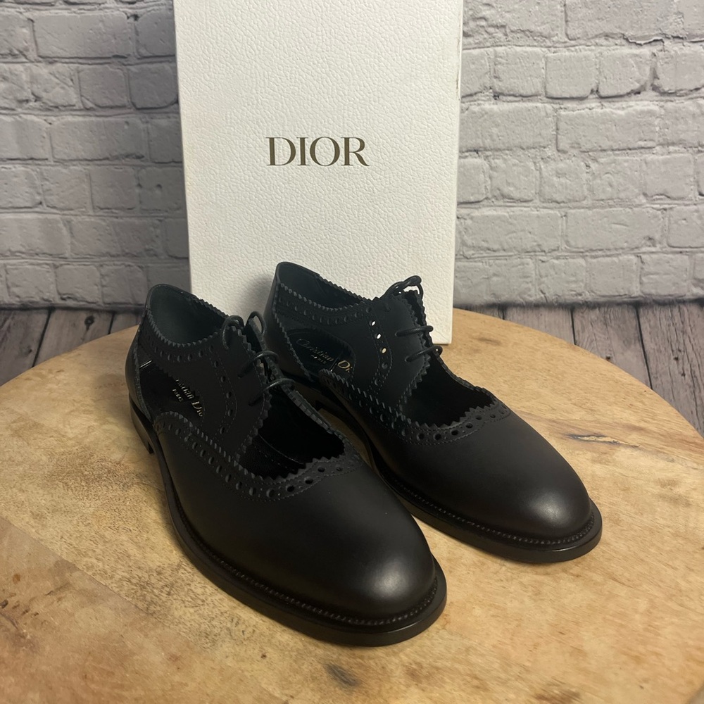 Christian Dior Teddy-D Derby Shoes -38.5 - Picture 2 of 8